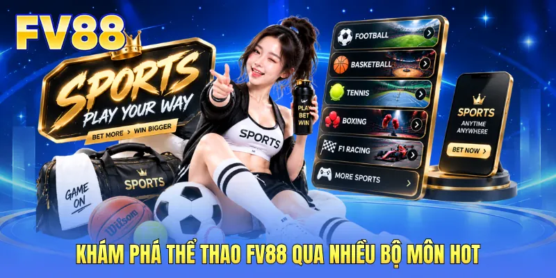 Khám phá thể thao FV88 qua nhiều bộ môn hot